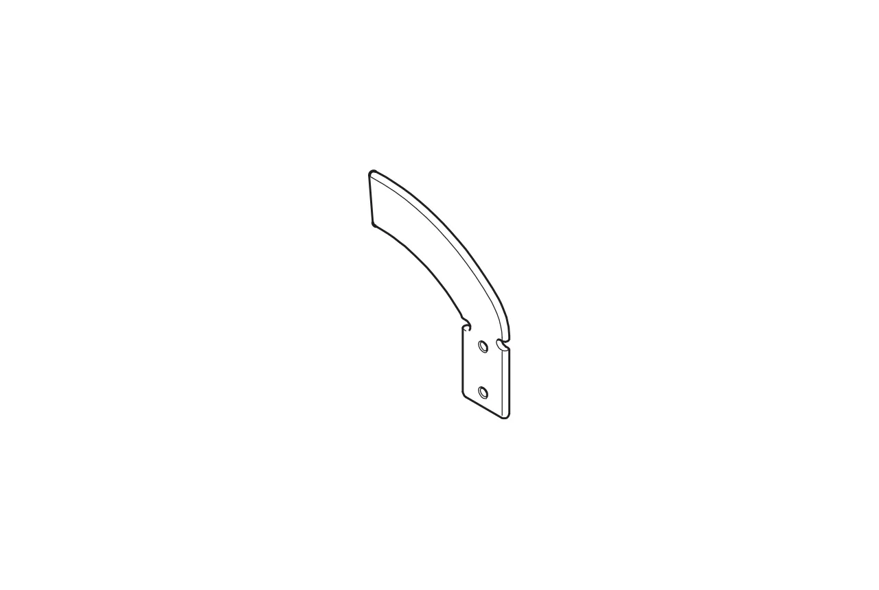 Spare part Safety flag silver