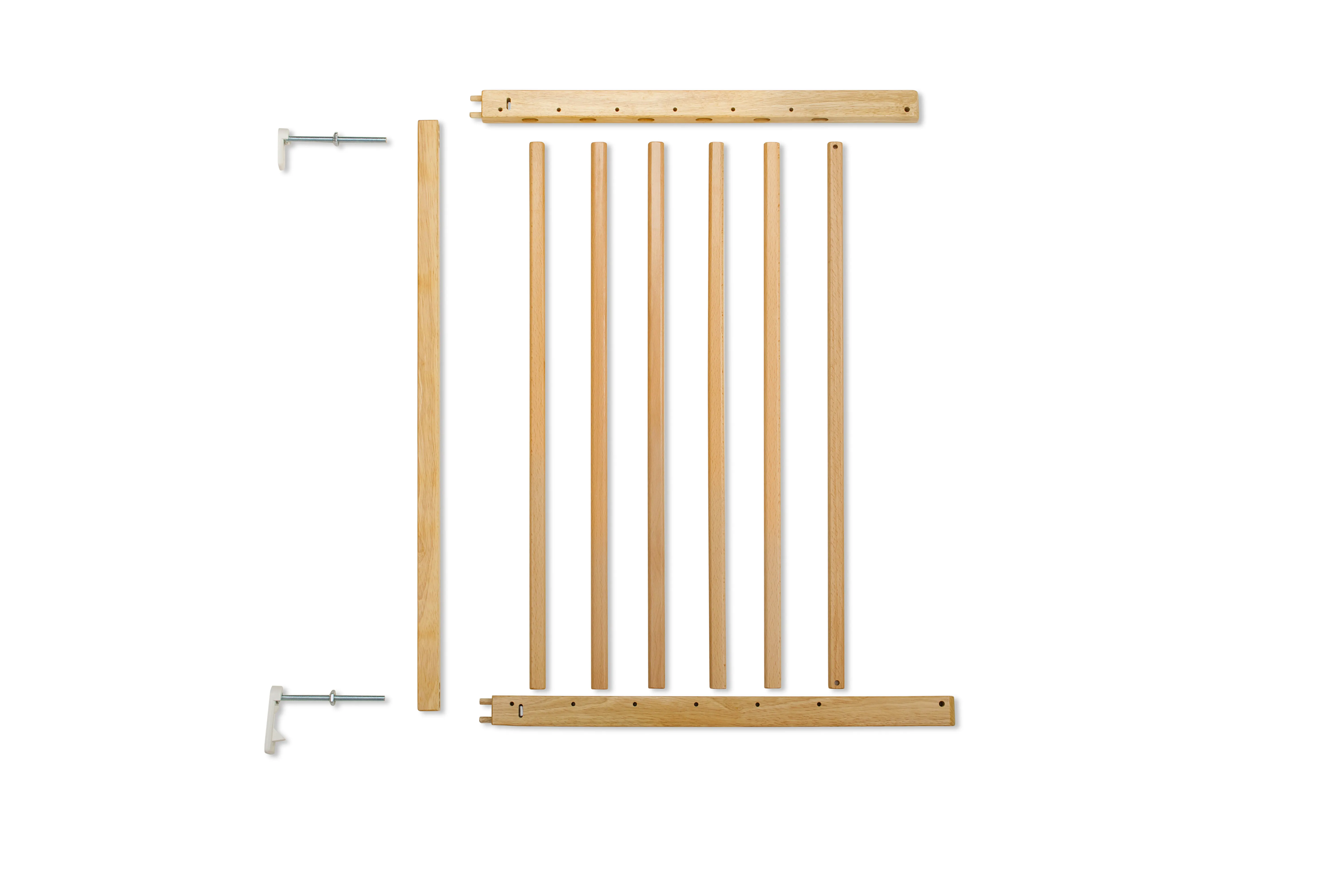 Wooden door protection gate and stair gate