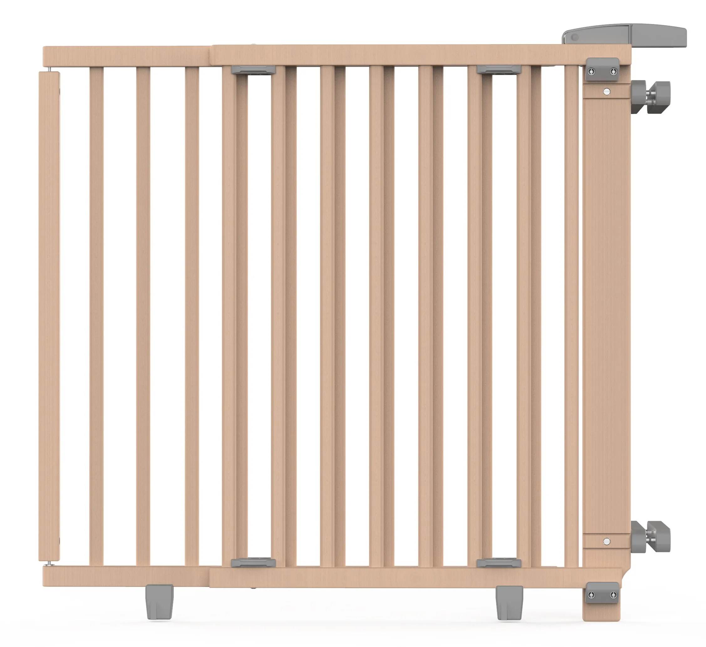 Stair Safety Gate 2733/2735 for openings 67-135cm in wood
