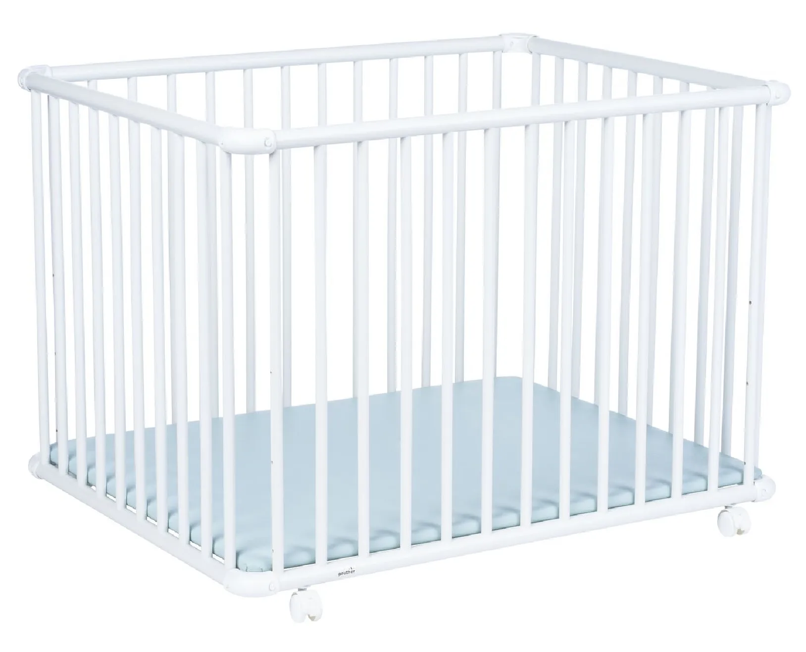 Playpen Belami Plus, 76x97 and 97x97 cm, with wheels