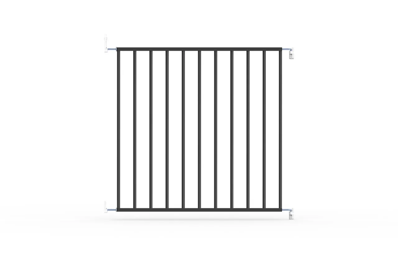 Metal door/stair protection gate for openings 72 - 79 cm 