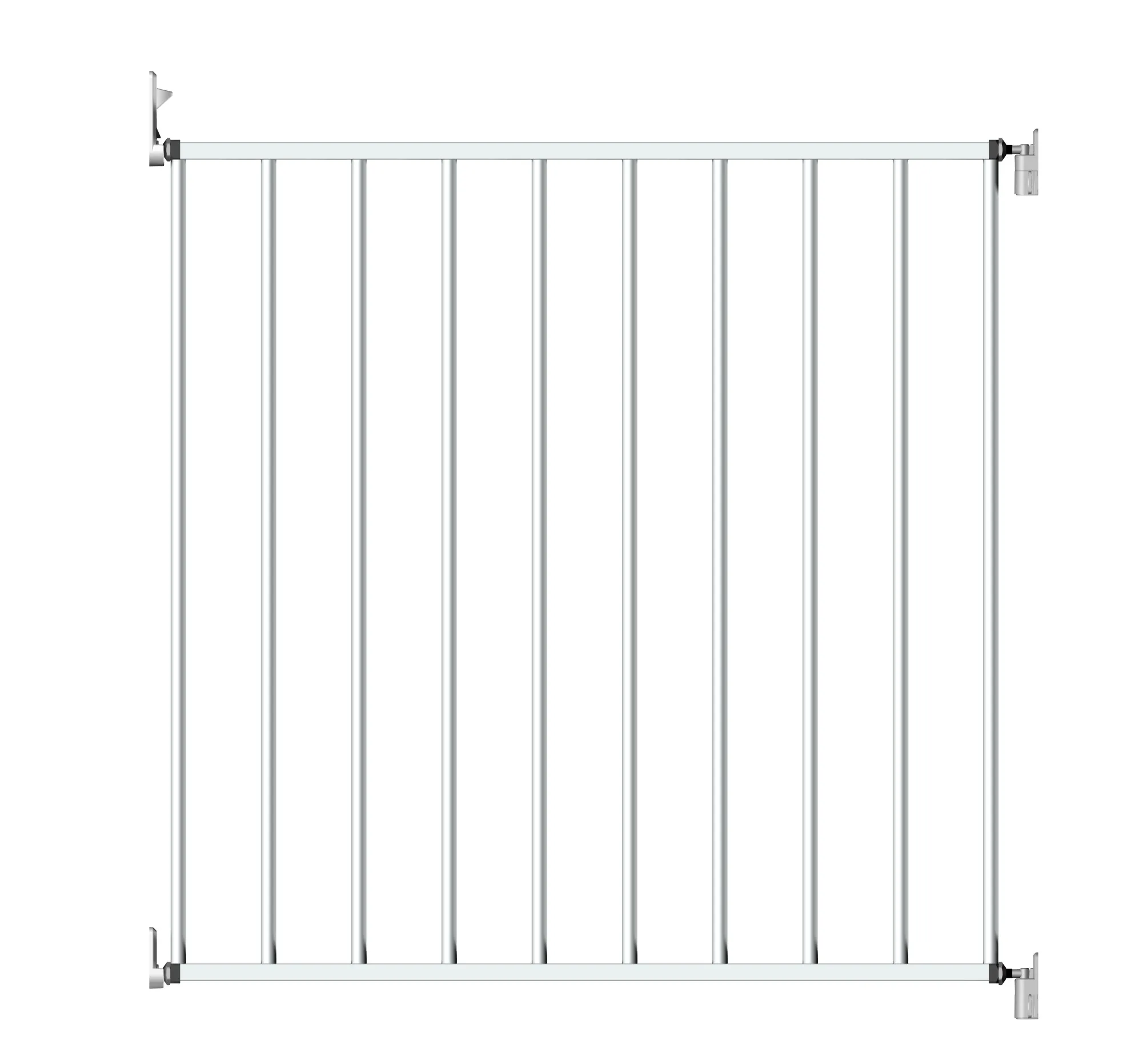 Metal door/stair protection gate for openings 72 - 79 cm 