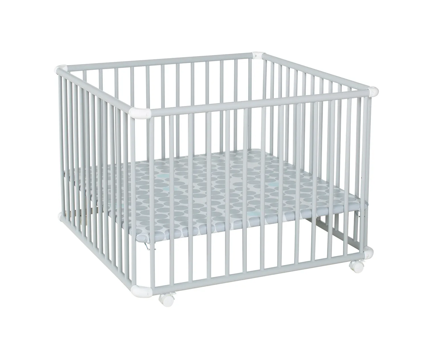 Playpen Belami Plus, 76x97 and 97x97 cm, with wheels