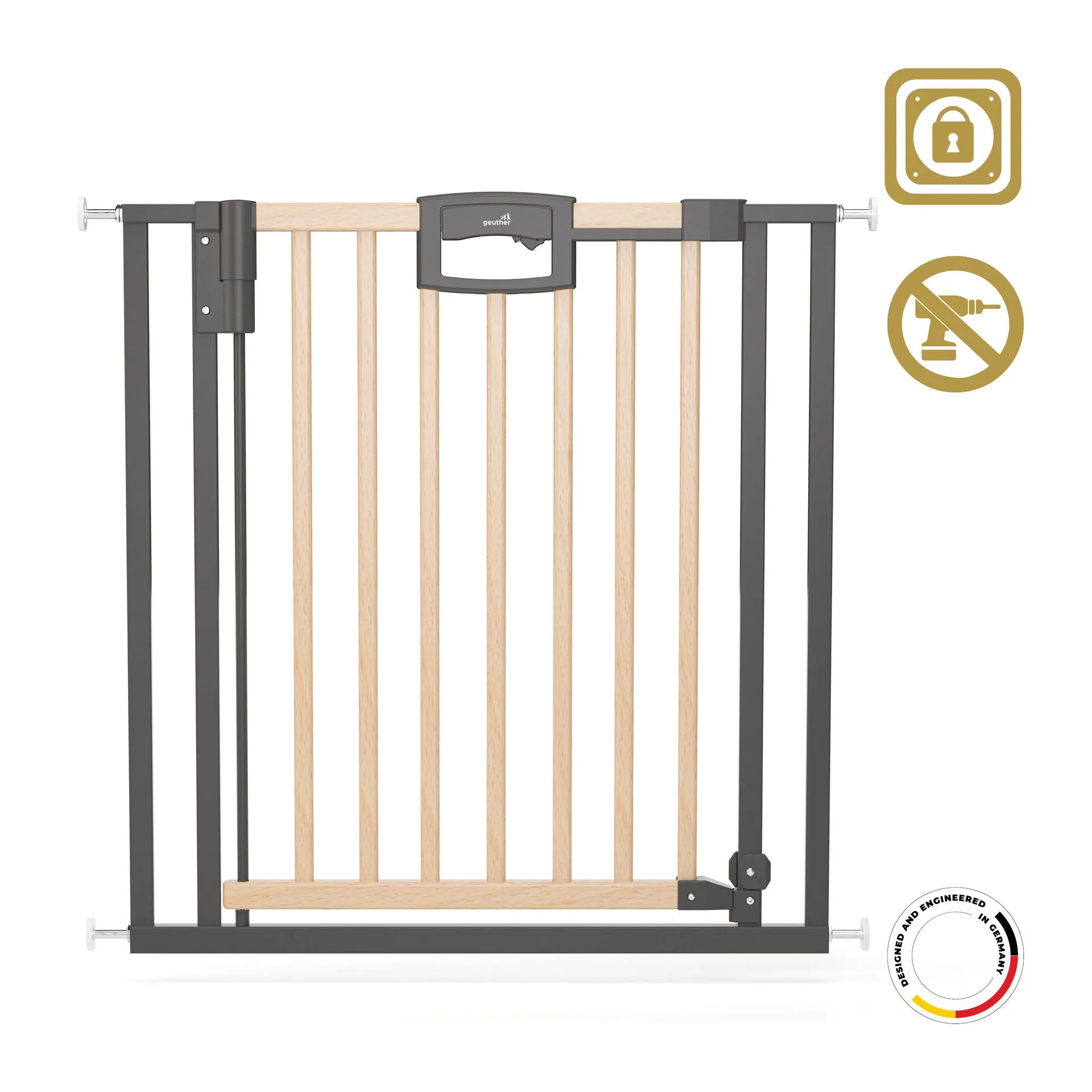 Easylock Wood Plus door protection gate and stair gate